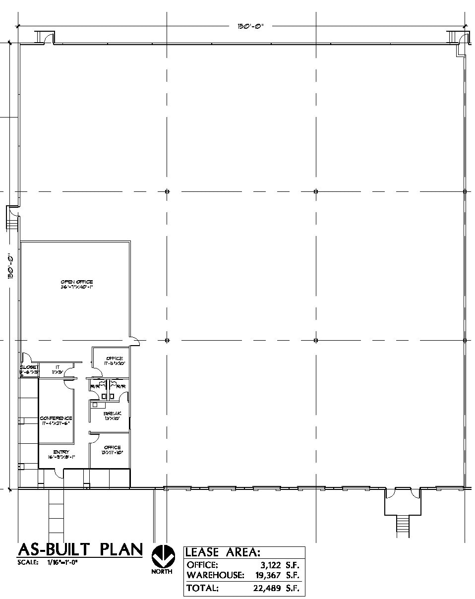 5108 Rittiman Rd, San Antonio, TX à louer Plan d’étage- Image 1 de 1