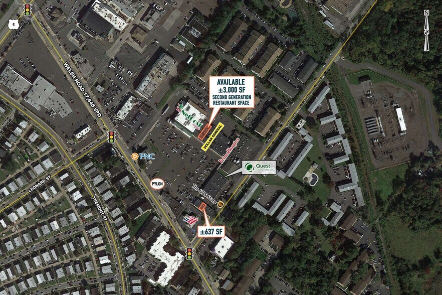 2417 Welsh Rd, Philadelphia, PA à louer - Aérien - Image 2 de 3
