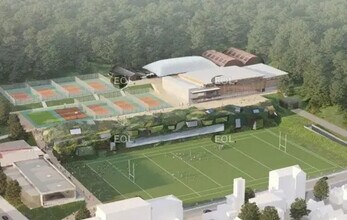 Clamart - AERIAL  map view