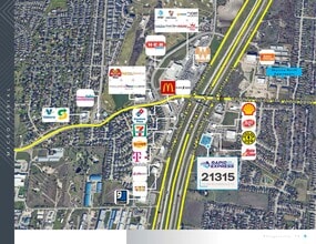 21315 TX 130, Pflugerville, TX - AÉRIEN  Vue de la carte - Image1