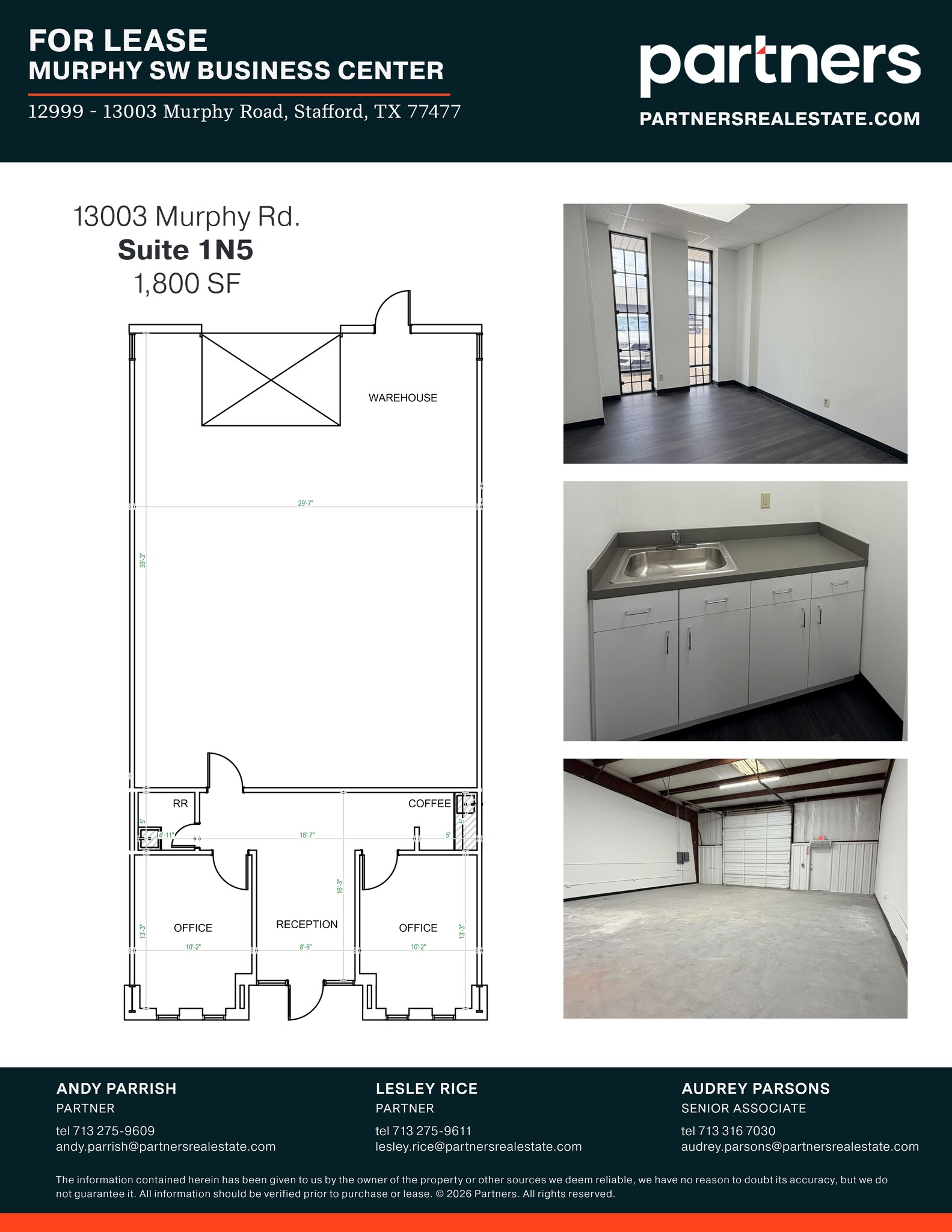 12999-13003 Murphy Rd, Stafford, TX for lease Site Plan- Image 1 of 1