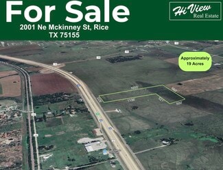 More details for 2001 NE McKinney St, Rice, TX - Land for Sale