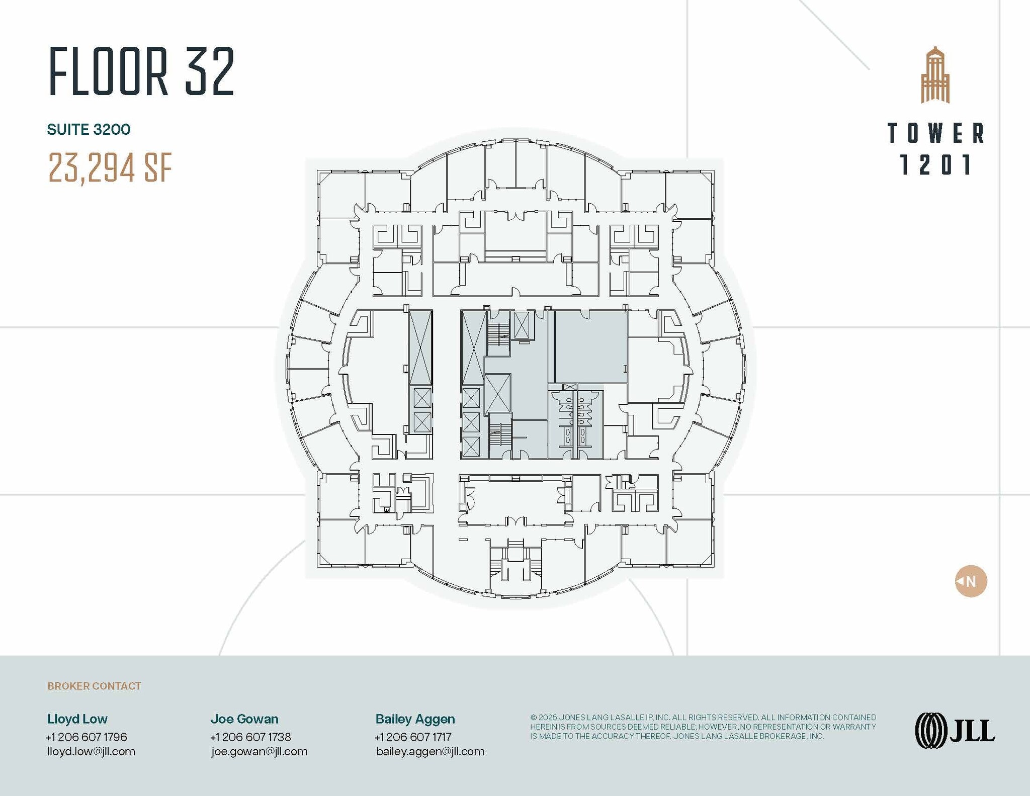 1201 3rd Ave, Seattle, WA for lease Floor Plan- Image 1 of 1