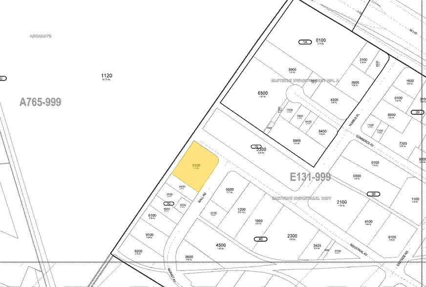 1025 Wall St, El Paso, TX for sale - Plat Map - Image 3 of 3