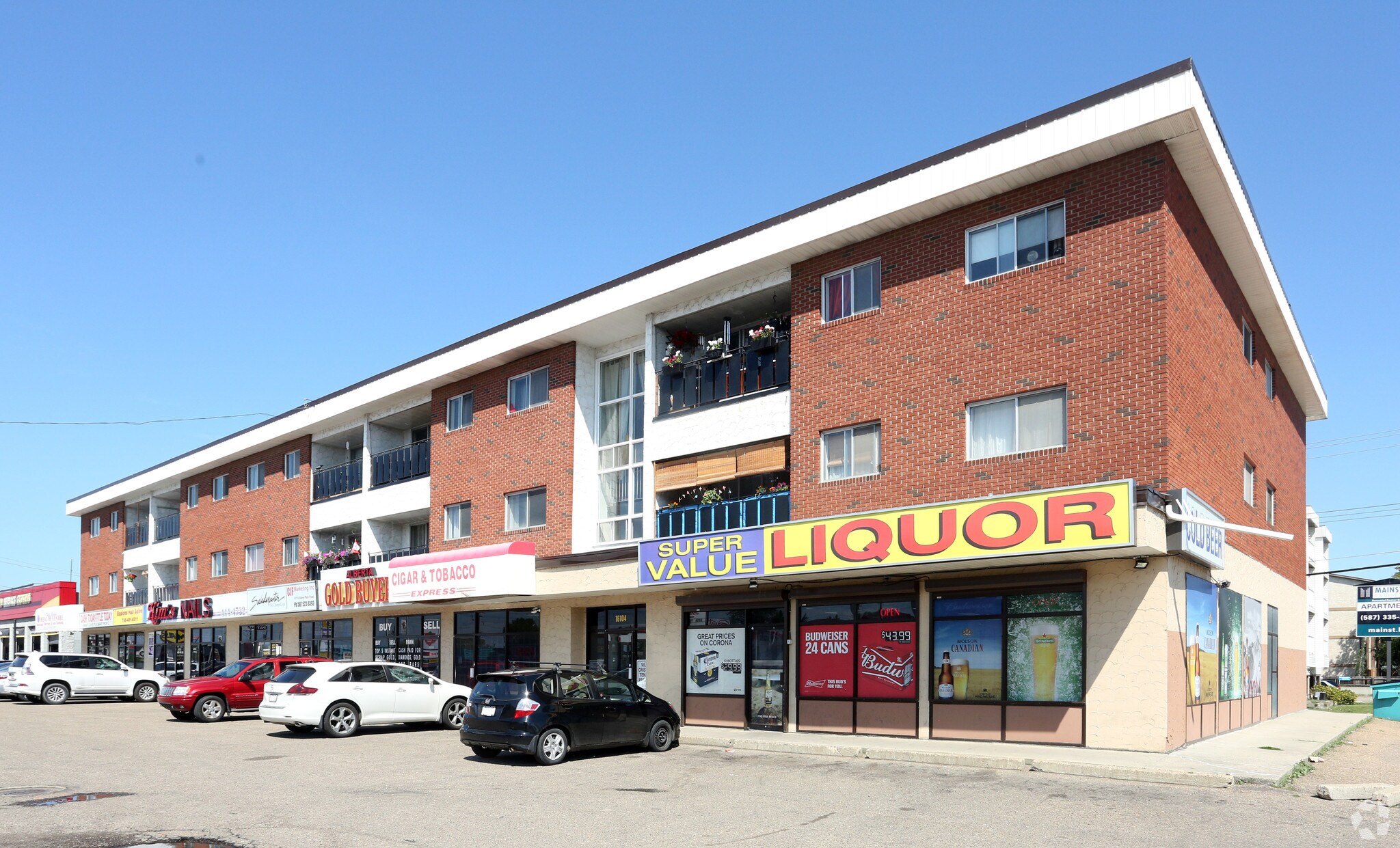 16102-16120 Stony Plain Rd NW, Edmonton, AB à vendre Photo principale- Image 1 de 1