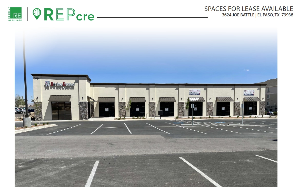 3624 Joe Battle Blvd, El Paso, TX for lease Building Photo- Image 1 of 1