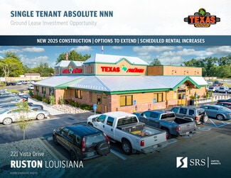 Plus de détails pour 221 Vista Dr, Ruston, LA - Vente au détail à vendre