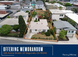 Plus de détails pour 226 Arena St, El Segundo, CA - Terrain à vendre