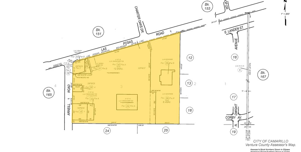 2360 Las Posas Rd, Camarillo, CA à vendre - Plan cadastral - Image 1 de 1