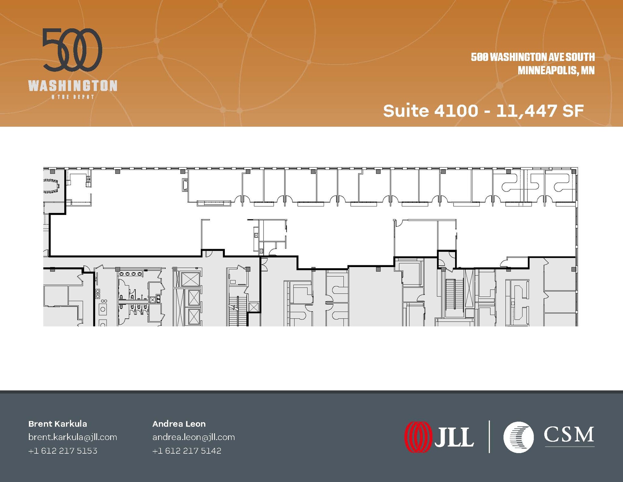 500 Washington Ave S, Minneapolis, MN à louer Plan d’étage- Image 1 de 1