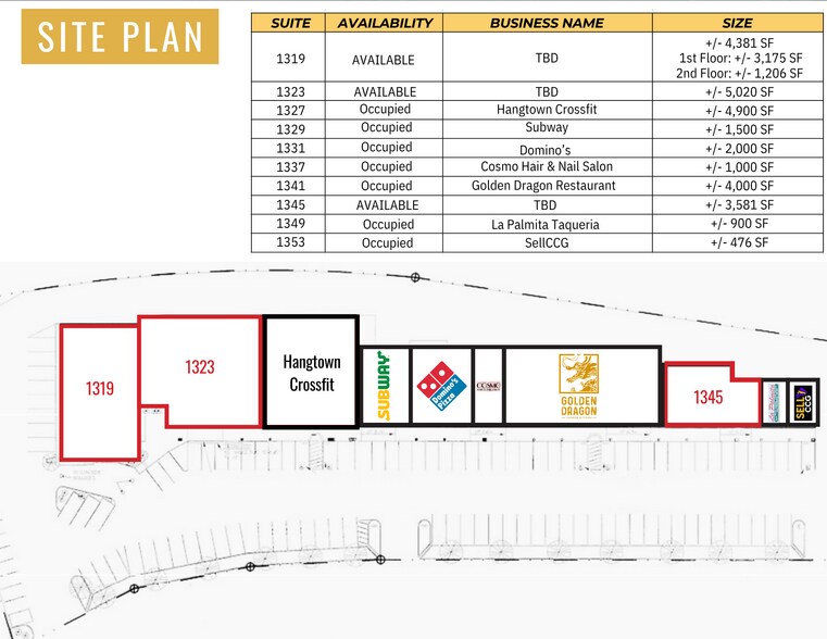 1319-1353 Broadway, Placerville, CA à louer - Photo du bâtiment - Image 3 de 11