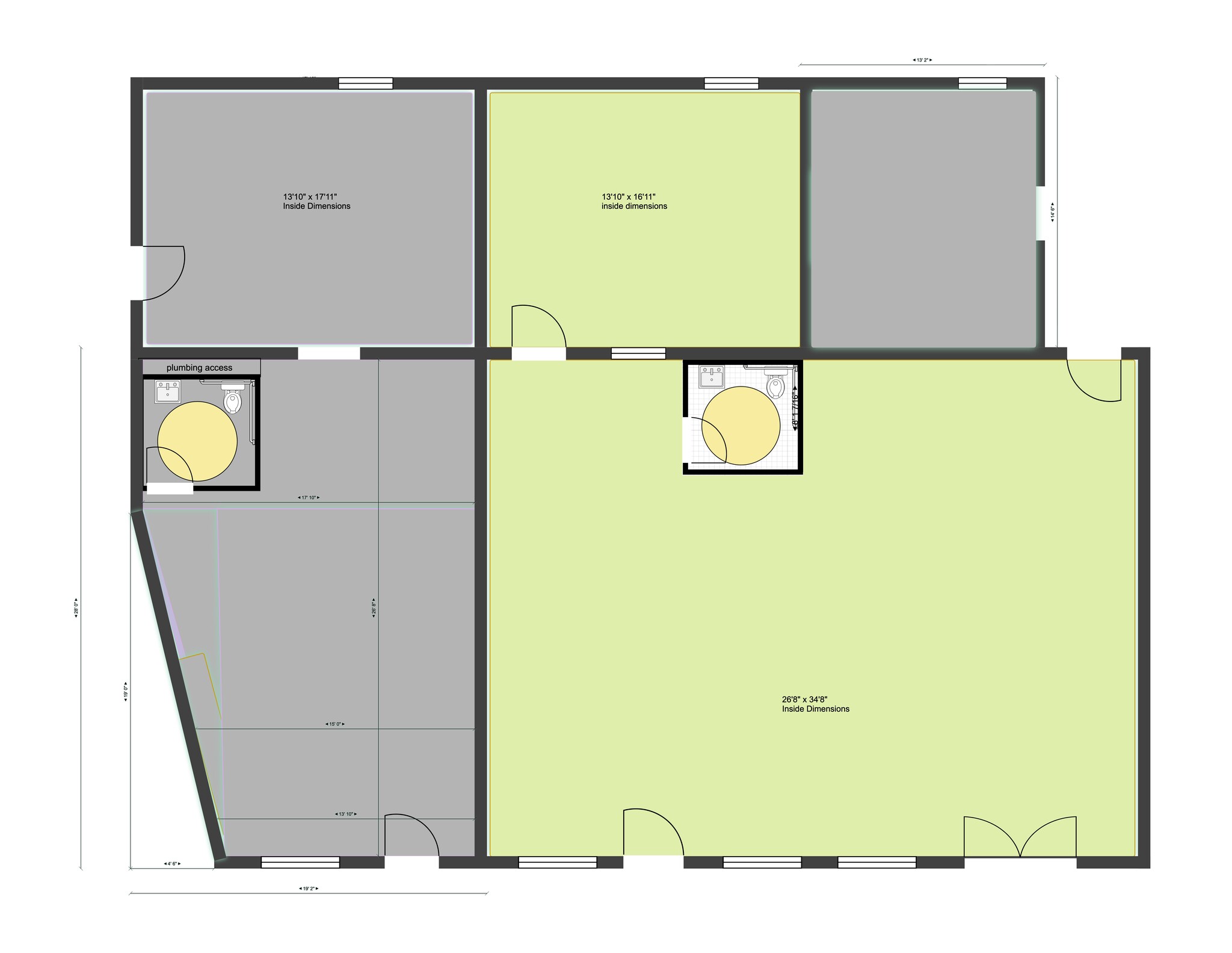 600 Memorial Blvd, Martinsville, VA à louer Plan de site- Image 1 de 1