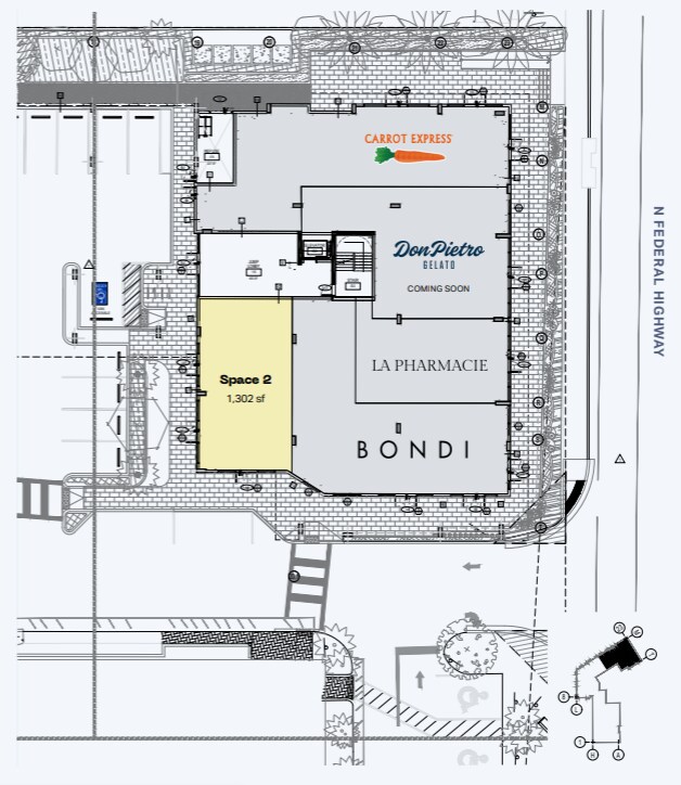 3333 N Federal Hwy, Oakland Park, FL for lease Floor Plan- Image 1 of 1