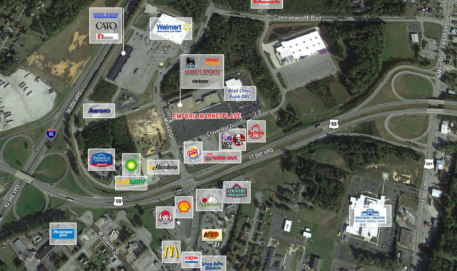 101 Market Dr, Emporia, VA for lease - Building Photo - Image 1 of 2