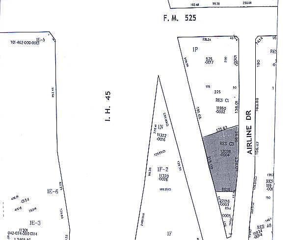 12036 Airline Dr, Houston, TX for sale - Plat Map - Image 3 of 4