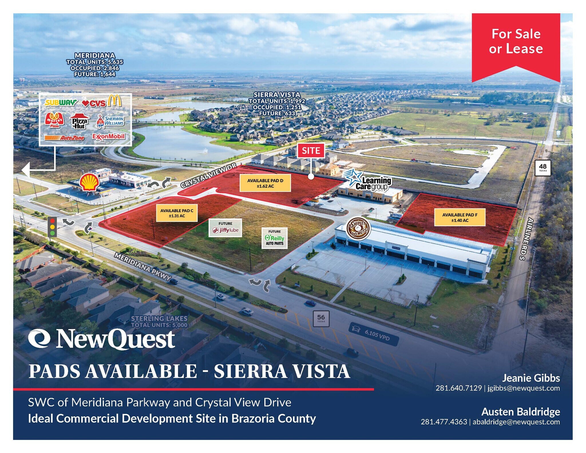 2303 1/2 Meridiana Parkway, Rosharon, TX à vendre Photo principale- Image 1 de 6