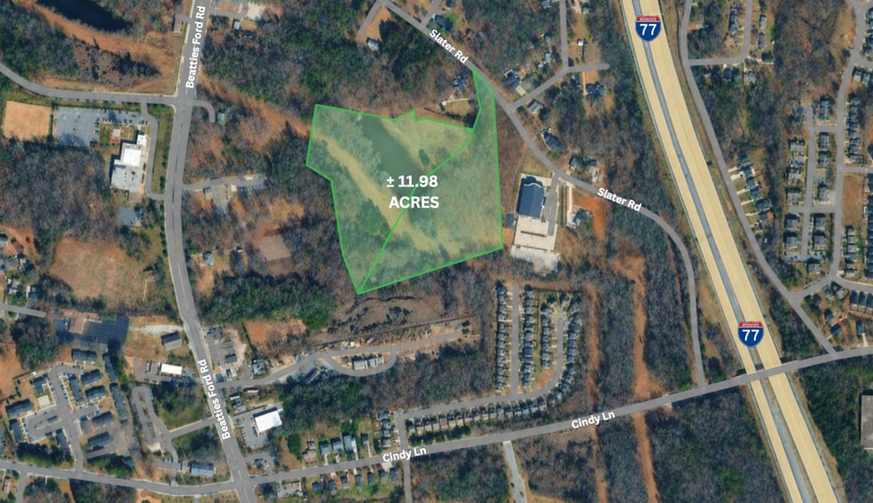 1932 Slater Rd, Charlotte, NC for sale - Aerial - Image 1 of 3