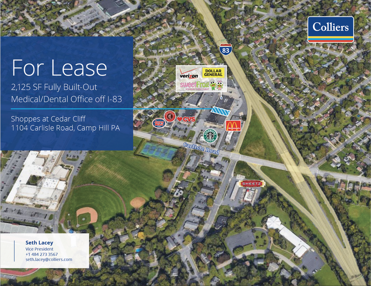 1104 Carlisle Rd, Camp Hill, PA for lease - Building Photo - Image 1 of 2