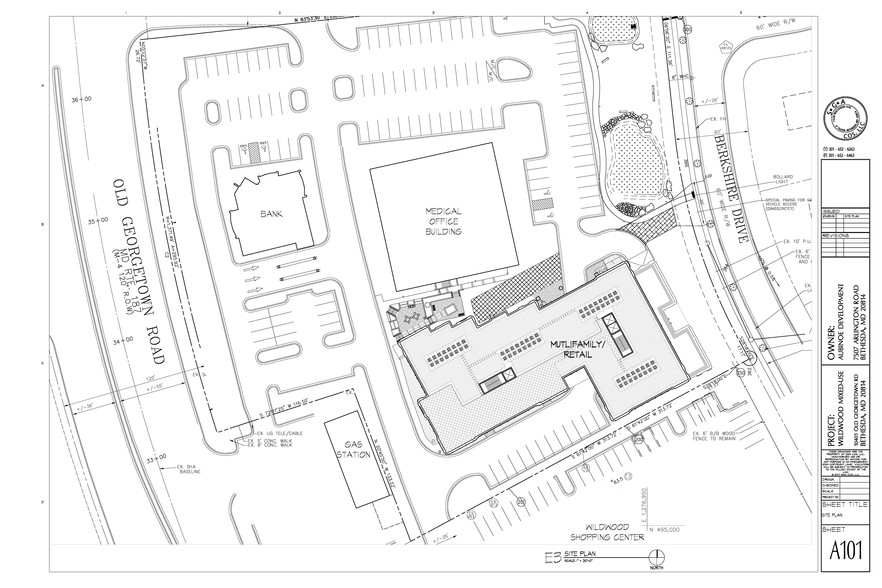 10241 Old Georgetown Rd, Bethesda, MD for lease - Site Plan - Image 3 of 4