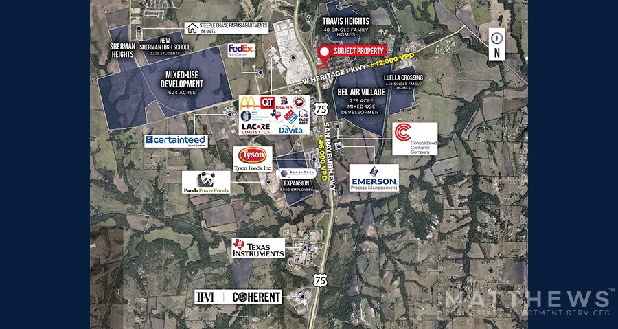 3509 S US Highway 75, Sherman, TX à vendre - Photo du bâtiment - Image 2 de 2