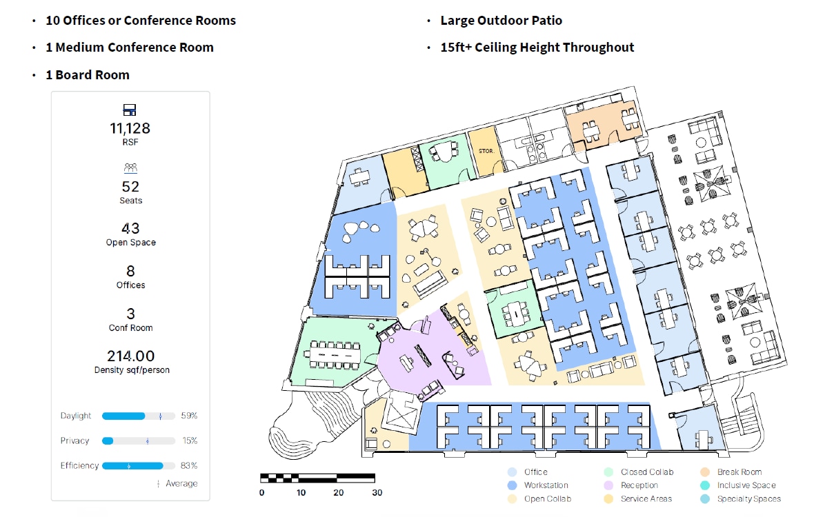 1705 El Camino Real, Palo Alto, CA for lease Floor Plan- Image 1 of 1