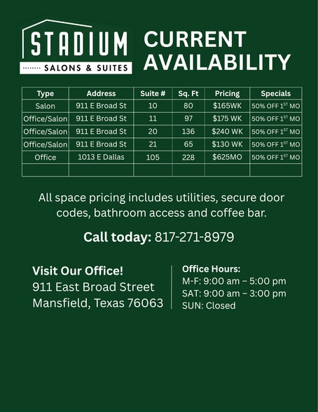 911-1003 E Broad St, Mansfield, TX for lease - Building Photo - Image 3 of 11