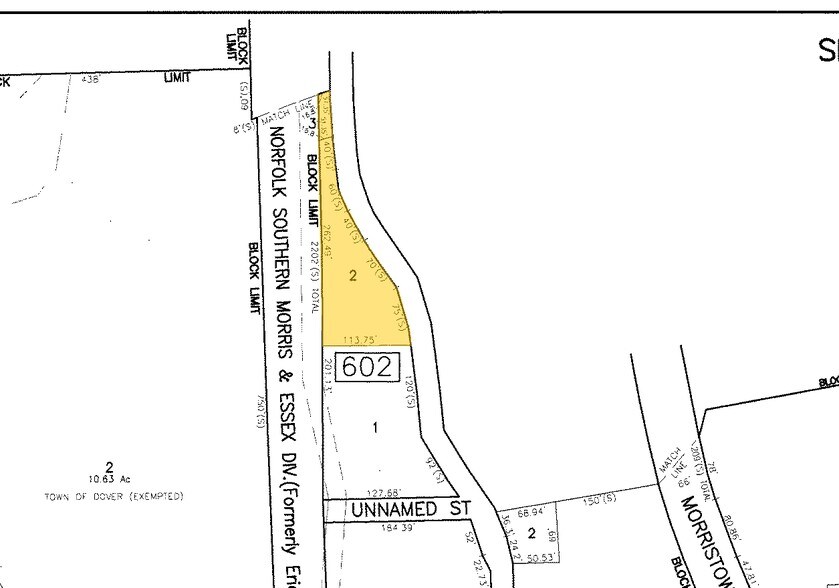 22-44 Richboynton Rd, Dover, NJ à louer - Plan cadastral - Image 3 de 7