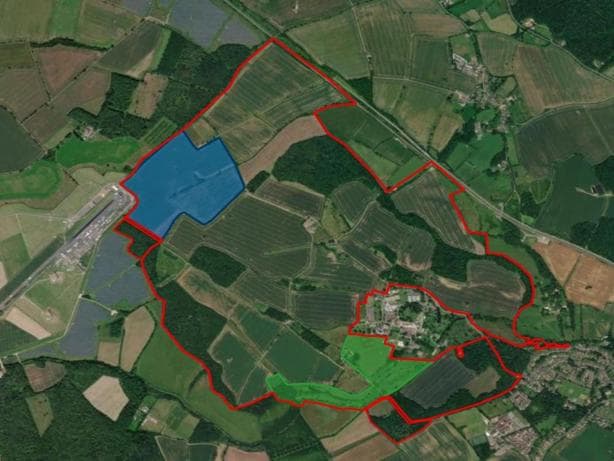 Colworth Estate, Sharnbrook à vendre - Aérien - Image 1 de 1