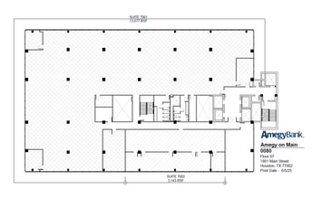 1801 Main St, Houston, TX à louer Plan d’étage- Image 1 de 1