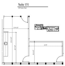 2929 Kenny Rd, Columbus, OH à louer Plan d’étage- Image 1 de 1