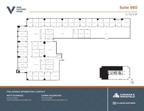 2323 Victory Ave, Dallas, TX à louer Plan d’étage- Image 1 de 1