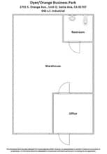 2701 Orange Ave, Santa Ana, CA for lease Floor Plan- Image 1 of 1