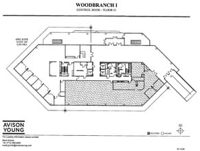 12121 Wickchester Ln, Houston, TX à louer Plan d’étage- Image 2 de 2