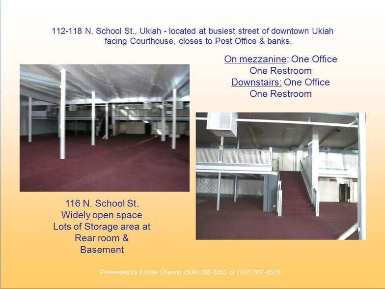 116 N School St, Ukiah, CA à louer - Photo du bâtiment - Image 2 de 6