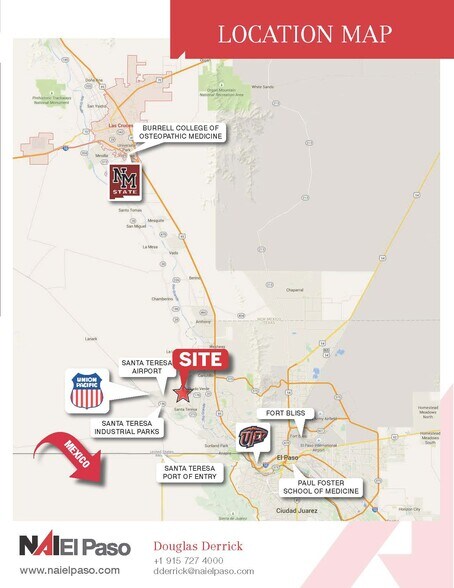 Pete Dominici Hwy & McNutt Rd, Santa Teresa, NM à vendre - Photo du bâtiment - Image 3 de 5