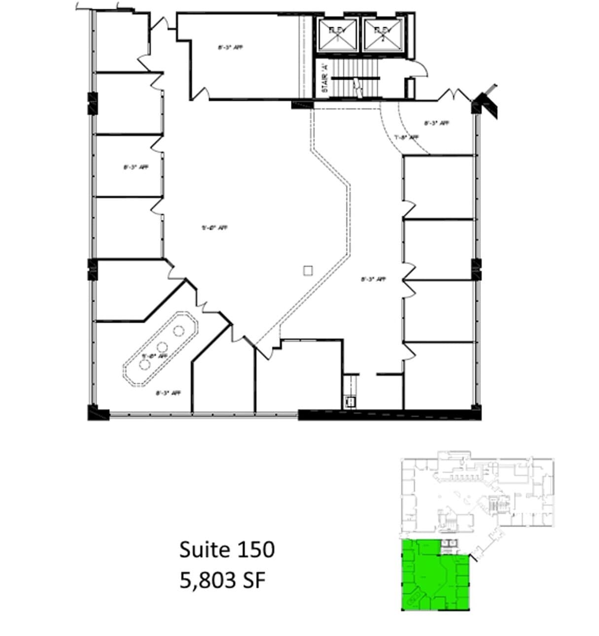 5353 Wayzata Blvd, Saint Louis Park, MN for lease Floor Plan- Image 1 of 1