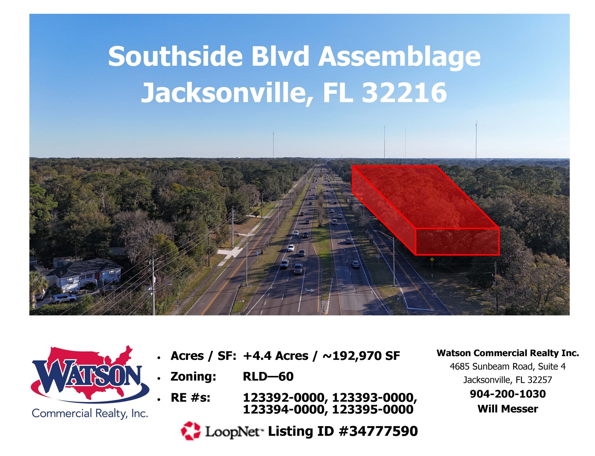 2200 Southside Blvd, Jacksonville, FL à vendre Aérien- Image 1 de 5