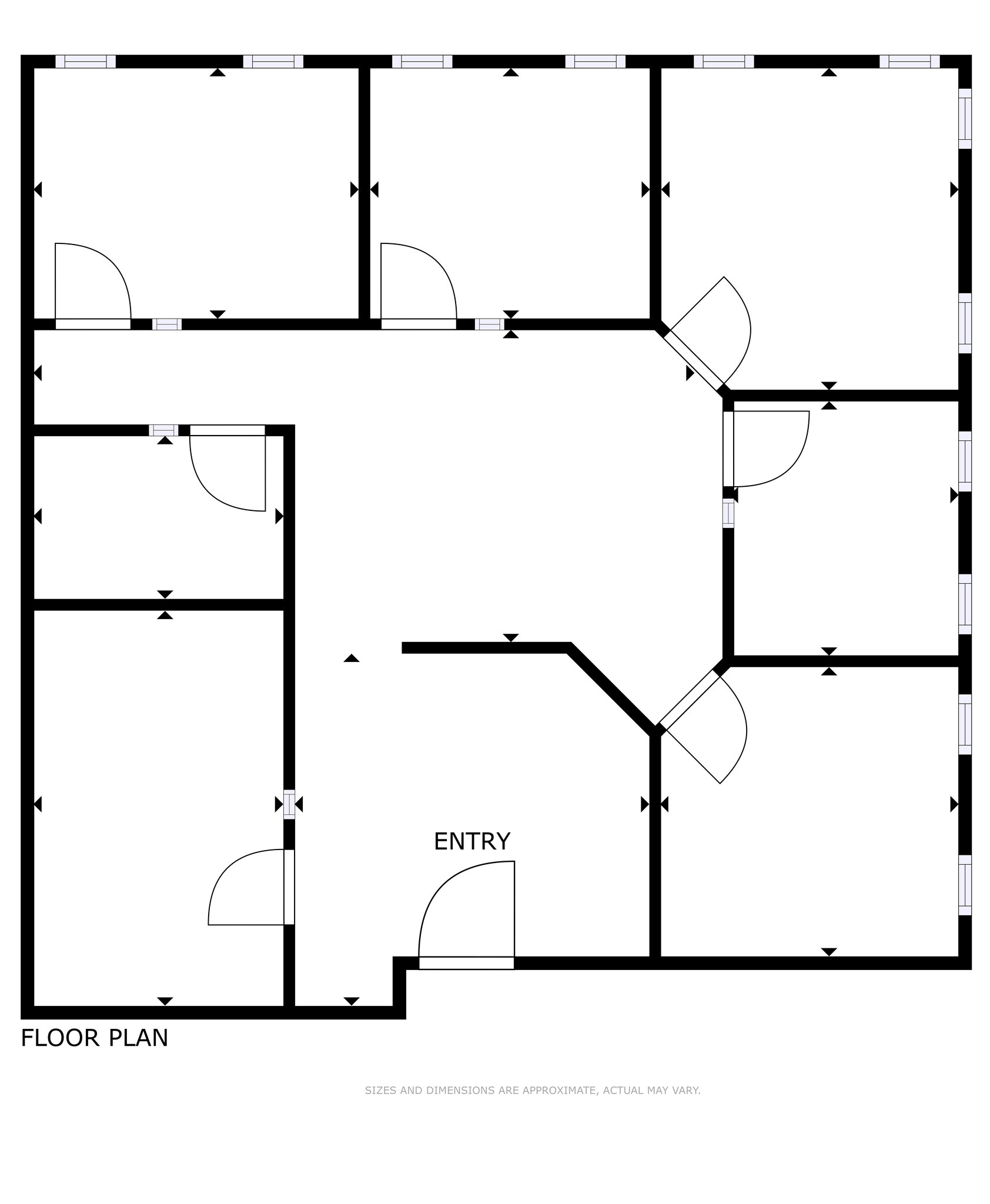 1100 Alma St, Menlo Park, CA for lease Floor Plan- Image 1 of 2