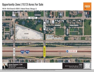More details for 148 W 43rd St, Chicago, IL 60609, Chicago, IL - Land for Sale