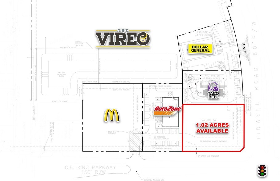 CE King Parkway & Tidwell Rd, Houston, TX à vendre - Photo du bâtiment - Image 2 de 3