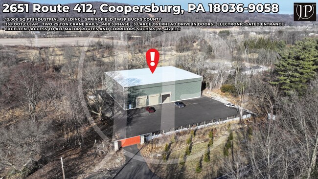 Plus de détails pour 2651 PA-412, Coopersburg, PA - Industriel à louer