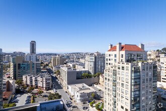 1314 Post St, San Francisco, CA - AERIAL  map view