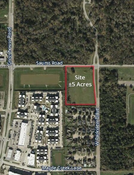 Saums Rd, Houston, TX à vendre - Photo du bâtiment - Image 2 de 4