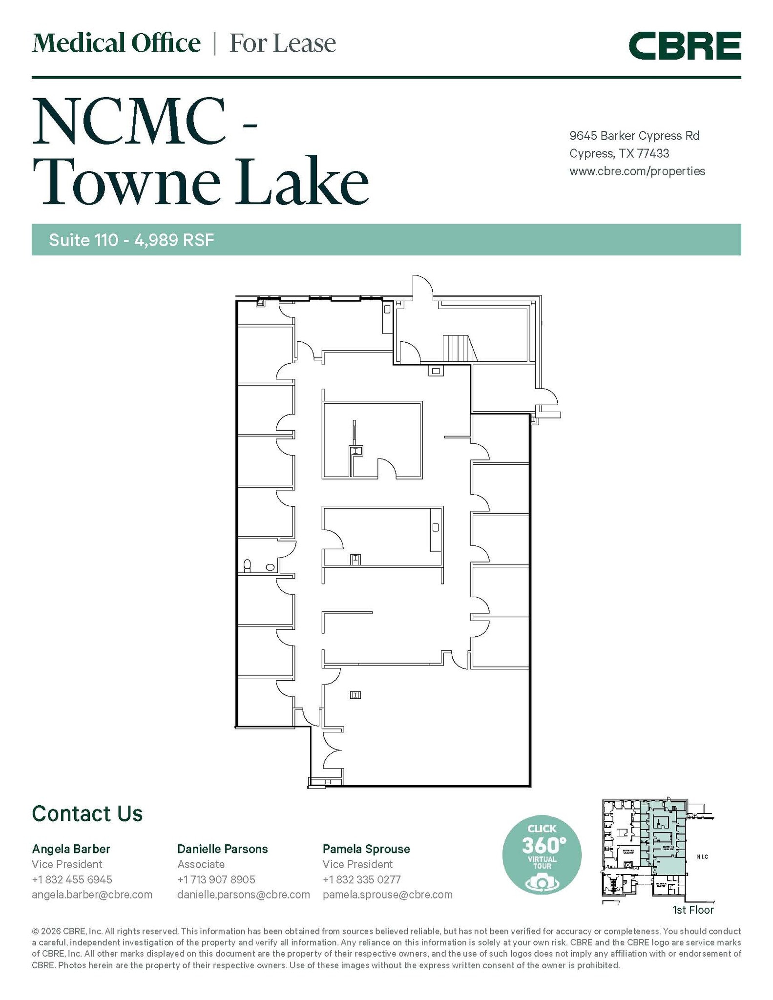 9645 Barker Cypress Rd, Cypress, TX for lease Interior Photo- Image 1 of 1