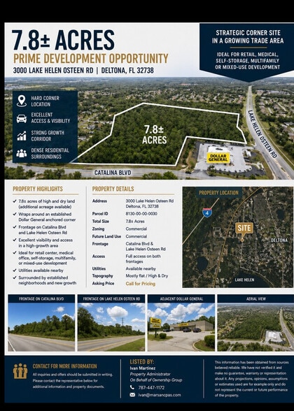 3000 Lake Helen Osteen Rd, Deltona, FL for sale - Other - Image 1 of 1