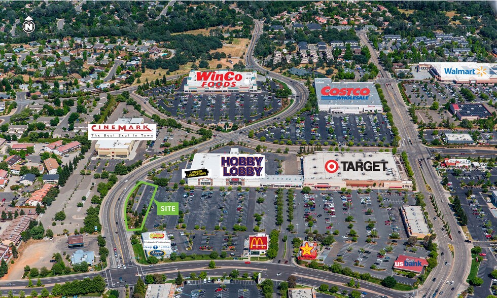 1325-1335 Churn Creek Rd, Redding, CA for sale - Aerial - Image 2 of 2