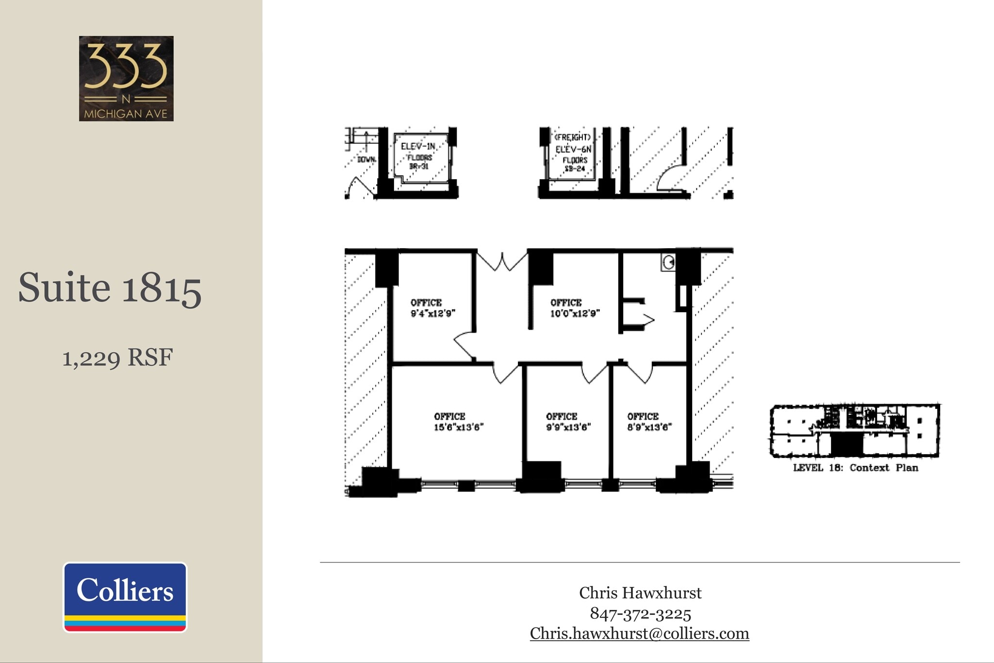 333 N Michigan Ave, Chicago, IL for lease Floor Plan- Image 1 of 1