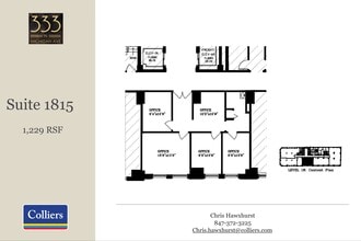 333 N Michigan Ave, Chicago, IL for lease Floor Plan- Image 1 of 1