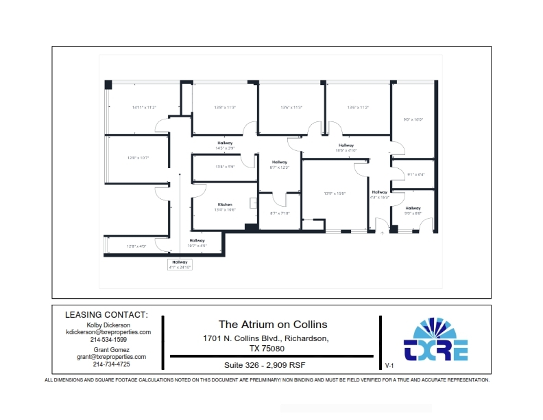 1701 N Collins Blvd, Richardson, TX for lease Building Photo- Image 1 of 1