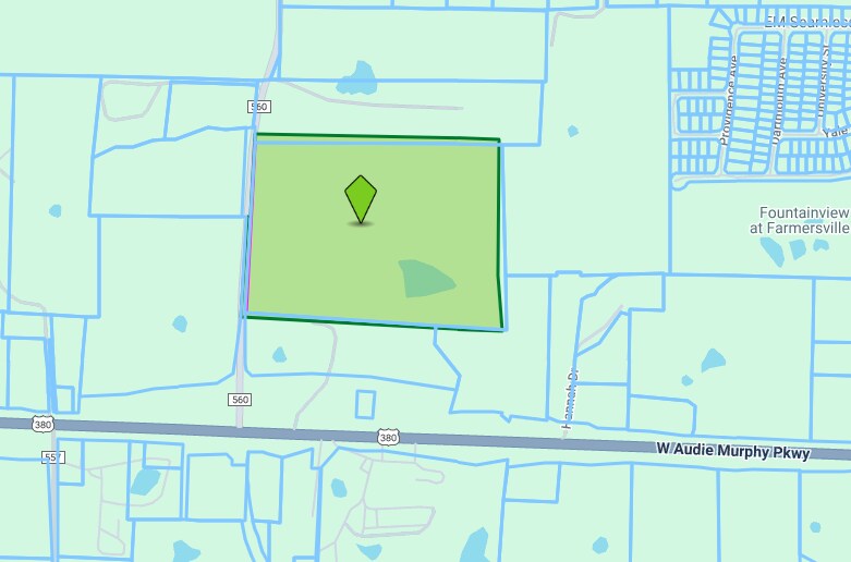 2734 West Audie Murphy Parkway, Farmersville, TX à vendre Plan cadastral- Image 1 de 2